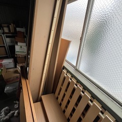 ダブルベッドフレームの画像