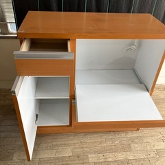 レンジ台　キズ汚れありの画像