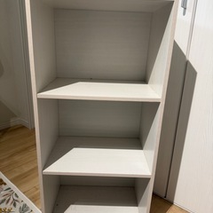 美品　セット　ボックス 3段とコーナー 棚ラック 三角 の画像