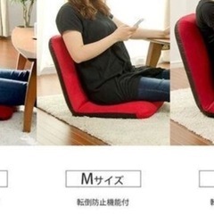 日本製 座椅子 和楽チェアM 2個セットの画像