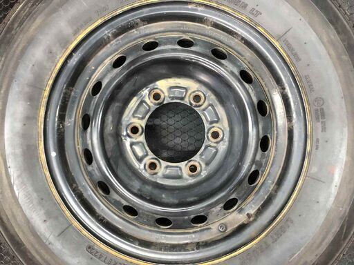 【BS RD613 195/80R15 107/105N LT】夏タイヤ【TOYOTA 200系ハイエース 純正ホイール 15インチ 