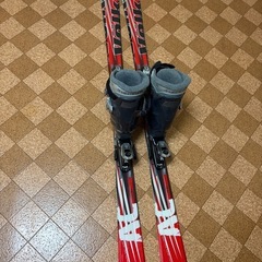 スキー板、ビンディング、ブーツ3点セットの画像
