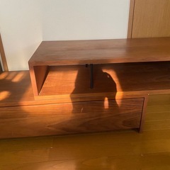 伸縮スライド式テレビ台の画像