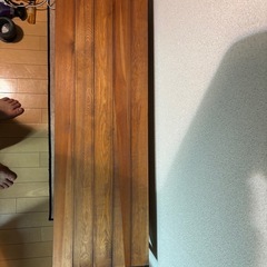 天然木　テレビ台の画像