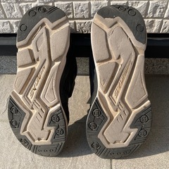 22.0cm 瞬足 黒 スニーカー の画像