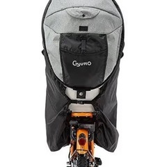 【新品・未使用】パナソニック純正 レインカバー（後用）NAR181 グレー×ブラックの画像