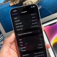 Apple MPUQ3J/A iPhone14 128GB スマートフォン バッテリー 76%の画像