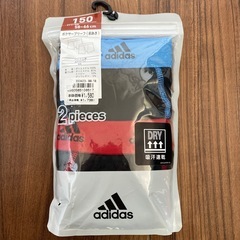 3476円→1000円　キッズ　adidas ボクサーパンツ　2組４枚セットの画像