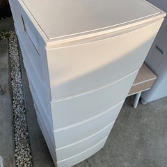 衣装入れ　スリム5段の画像