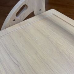 【直接引取・世田谷区】小島工芸 学習椅子コメット 2脚セット 無垢材（チェリーナチュラル）の画像