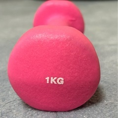✳️ダンベル　ピンク　各1KGの画像