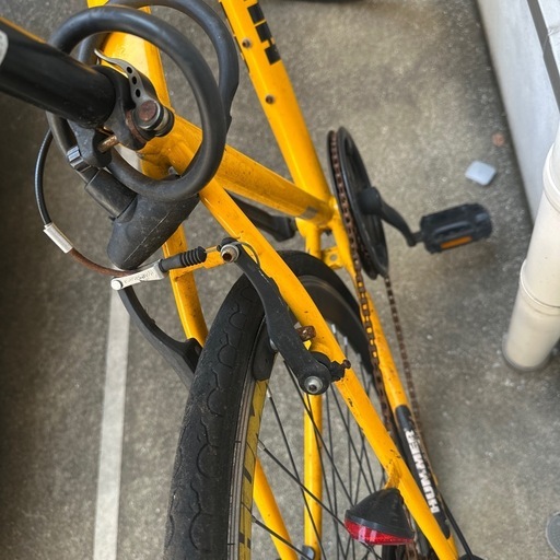 自転車（HUMMERタイプ・黄色）｜一之江駅近く