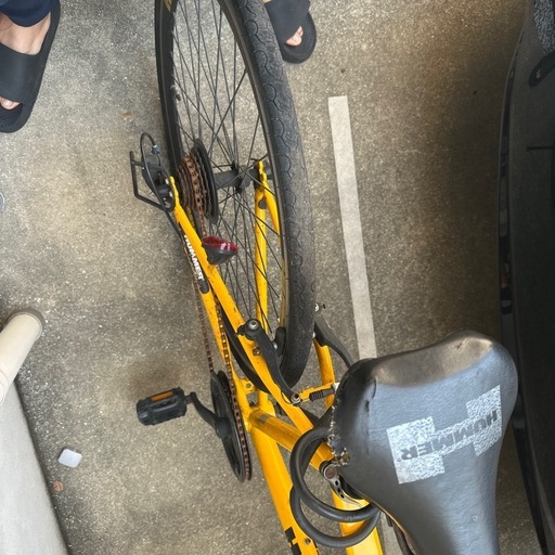 自転車（HUMMERタイプ・黄色）｜一之江駅近く