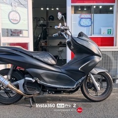 ホンダ pcx 125 jf28 カスタム マットブラック 自賠責付き アドレスの画像