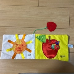 布絵本　はらぺこあおむし　エリックカール　ベビー　おもちゃの画像