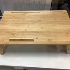 【リサイクルサービス八光】幅58cm　折りたたみ式　ノートパソコンデスクの画像