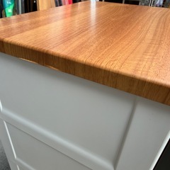 天馬 フィッツプラス NTメッシュ 4段 チェスト 引出しロック機能付き ウッドトップ 衣類収納 ミドルブラウン 中古品 ③の画像