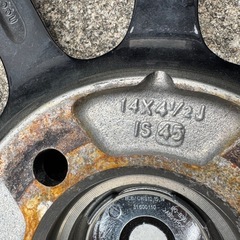 ブリヂストン　　14インチ　アルミホイール　　の画像
