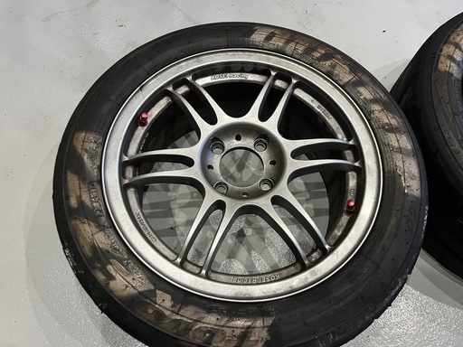 KOSEI ホイール 2本 15インチ 7J +48 シビック