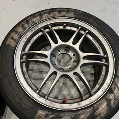 KOSEI ホイール 2本 15インチ 7J +48 シビックの画像