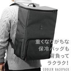 クーラーバック　リュック型の画像