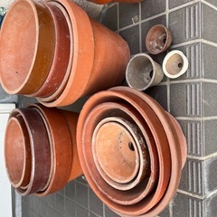 植木鉢の画像