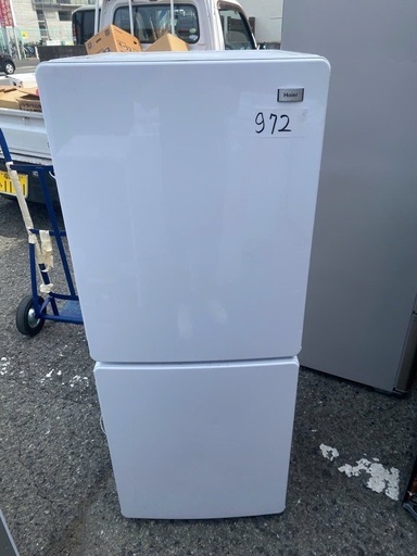NO B972?福岡市内配送設置無料✨?ハイアール 霜取り不要・3段引出し式冷凍室がひとり暮らしに便利! 148L冷凍冷蔵庫(ブラック