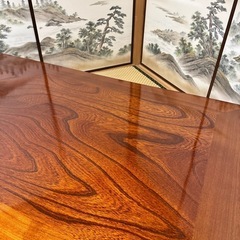 和風テーブルの画像