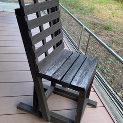 屋外用椅子の画像
