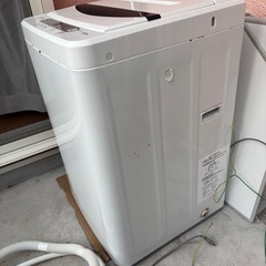 洗濯機　AQUA YWM-T60A1 6kg 動作品の画像
