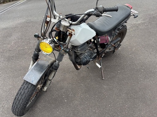 TW200   白タンク