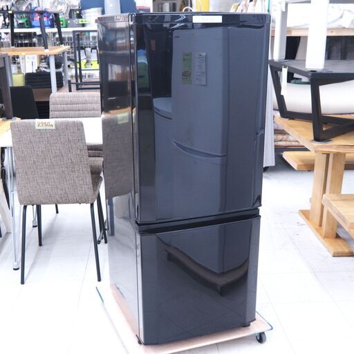 冷蔵庫　146L　2ドア　ミツビシ　MR-P15D-B　リユース品　価格　22,800円