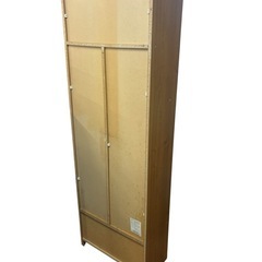 引き出し付き トールシェルフ 収納棚の画像