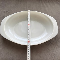 アメリカ製　Old Pyrex 仕切り付き大皿1の画像