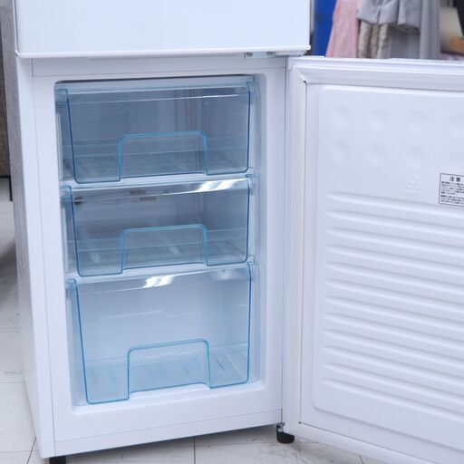 冷蔵庫　162L　2ドア　アイリス　AF162-W　リユース品　価格　25,800円
