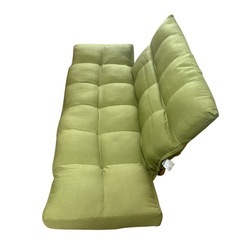 2人がけソファ グリーンの画像