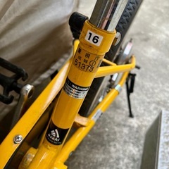 自転車　子供用 16インチの画像