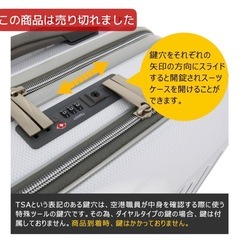 黒　スーツケースWaveの画像