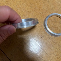 精度良し　アルミ製ツバ付ハブリング①の画像