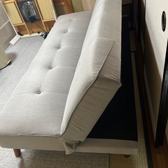 ニトリ　ソファベッドの画像