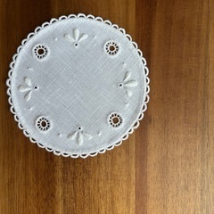 デンマークの白糸刺繍ワークショップの画像