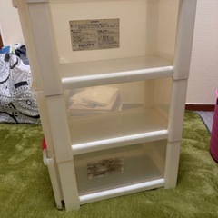 ミッフィー3段ボックスの画像