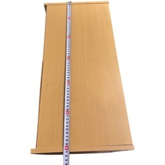 【訳あり特価】カラーボックス  3段　ワイド　の画像