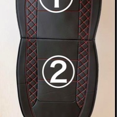 フロントシートカバー　サイドレス　ユニバーサルフィット　シートカバー ポケット付きの画像