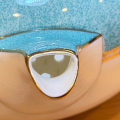 A8134【ウェッジウッド】ユーランダー パウダーターコイズ ティーポット クリーマー セットの画像