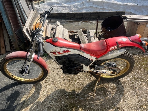 バイク HONDA.  TLM200R