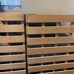 【美品】シングルマットレス＆すのこのセットの画像