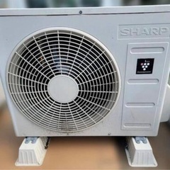 取り付け込み、8畳〜10畳、中古冷暖房SHARPエアコンの画像