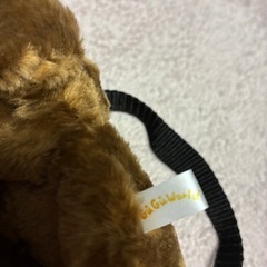 未使用・グーグーワールド・犬のぬいぐるみリュックの画像