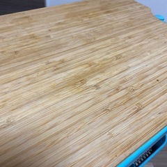 IKEA 3段ワゴン　RÅSKOG（ロースコグ）ブルー　天板付きの画像